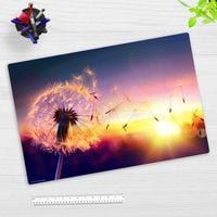 Produktbild: Cover-your-desk Schreibtischunterlage f&uuml;r Kinder und Erwachsene Pusteblume im Sonnenlicht, aus hochwertigem Vinyl , 60 x 40 cm