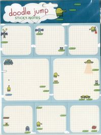 Produktbild: Doodle Jump Sticky Notes