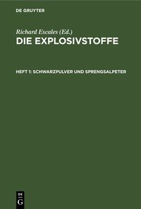 Produktbild: Schwarzpulver und Sprengsalpeter