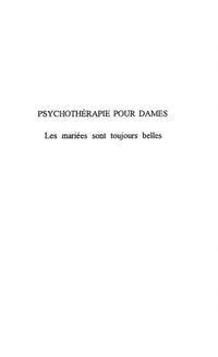 Produktbild: Psychotherapie Pour Dames