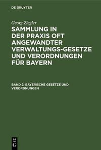 Produktbild: Bayerische Gesetze und Verordnungen