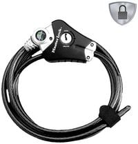 Produktbild: Master Lock 8428EURDPRO Kabelschloss Schwarz Schl&uuml;sselschloss