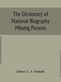 Produktbild: The Dictionary Of National Biography Missing Persons