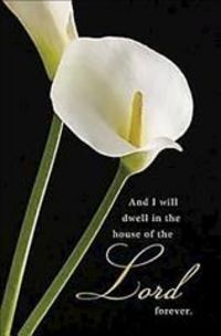Produktbild: Funeral/Calla Lilies Bulletin