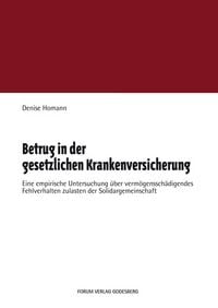 Produktbild: Betrug in der gesetzlichen Krankenversicherung