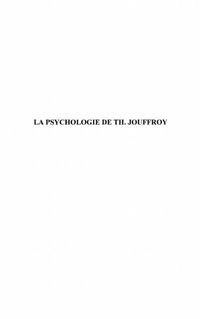Produktbild: Psychologie de th. jouffroy