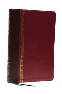 Produktbild: NRSVCE, Great Quotes Catholic Bible, Leathersoft, Burgundy, Comfort Print