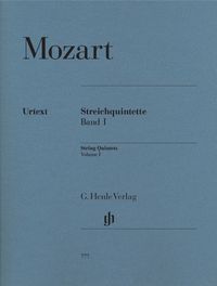 Produktbild: Wolfgang Amadeus Mozart - Streichquintette, Band I