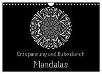 Produktbild: Entspannung und Ruhe durch Mandalas (Wandkalender 2027 DIN A4 quer), CALVENDO Monatskalender