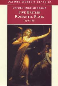 Produktbild: British Romantic Plays