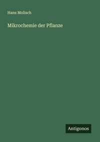 Produktbild: Mikrochemie der Pflanze