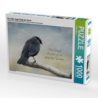 Produktbild: CALVENDO Puzzle Der fr&uuml;he Vogel f&auml;ngt den Wurm | 1000 Teile Lege-Gr&ouml;&szlig;e 64x48cm Foto-Puzzle f&uuml;r gl&uuml;ckliche Stunden