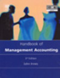 Produktbild: The Handbook of Management Accounting