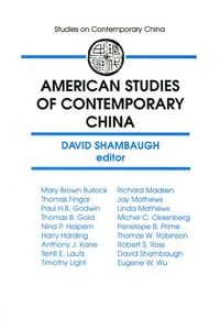 Produktbild: American Studies of Contemporary China