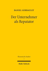 Produktbild: Der Unternehmer als Reputator