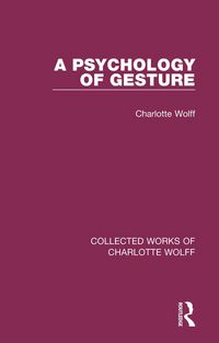 Produktbild: A Psychology of Gesture