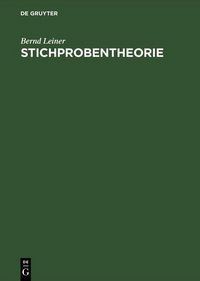 Produktbild: Stichprobentheorie