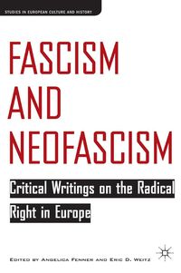 Produktbild: Fascism and Neofascism