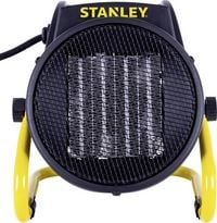 Produktbild: STANLEY SXJH002000E Heizger&auml;t 2000W 20m&sup2; Schwarz/Gelb