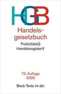 Produktbild: Handelsgesetzbuch