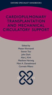 Produktbild: Cardiopulmonary transplantation and mechanical circulatory support