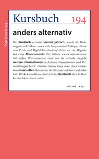 Produktbild: Kursbuch 194