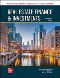 Produktbild: Fisher, J: Real Estate Finance & Investments ISE