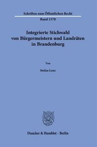 Produktbild: Integrierte Stichwahl von B&uuml;rgermeistern und Landr&auml;ten in Brandenburg