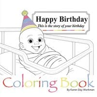 Produktbild: Happy Birthday This is the story of your birthday Coloring Book Edition