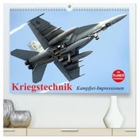 Produktbild: Kriegstechnik. Kampfjet-Impressionen (hochwertiger Premium Wandkalender 2026 DIN A2 quer), Kunstdruck in Hochglanz