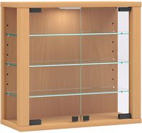 Produktbild: Wandvitrine H&auml;ngevitrine Glasvitrine Vitrosa S
