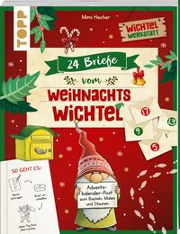 Produktbild: 24 Briefe vom Weihnachtswichtel Adventskalenderbuch