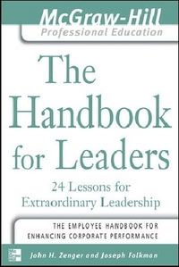 Produktbild: Zenger, J: The Handbook for Leaders