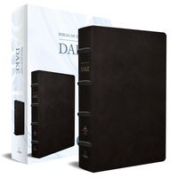 Produktbild: Rvr 1960 Biblia de Estudio Dake, Tama&ntilde;o Grande, Piel Negra / Spanish Rvr 1960 Dake Study Bible, Large Size, Black Leather
