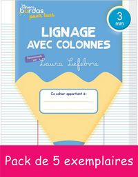 Produktbild: Les Cahiers Bordas Pour Tous; Lignage Avec Colonnes; 3 MM; Cahier de