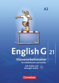 Produktbild: English G 21. Ausgabe A 2. Klassenarbeitstrainer mit Audios und L&ouml;sungen online