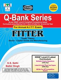 Produktbild: Up-Todate Q-Bank Fitter (Mcq Sol. Paper)(Nsqf - 5 Syll.) 1st & 2nd Yr.