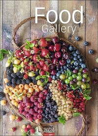 Bild vom Artikel Food Gallery 2024. Großer Wandkalender mit 12 dekorativen Lifestyle-Fotos für die Küche. Food-Fotografie mit saisonalen Lebensmitteln. Kalender 202 vom Autor 