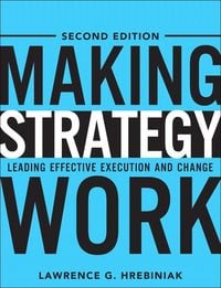 Produktbild: Making Strategy Work