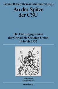 Produktbild: An der Spitze der CSU
