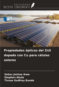 Produktbild: Propiedades &oacute;pticas del ZnS dopado con Cu para c&eacute;lulas solares