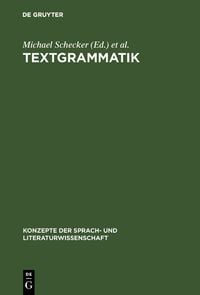 Produktbild: Textgrammatik