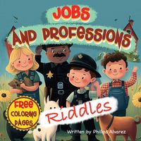 Produktbild: Jobs Riddles and Coloring Pages for Kids
