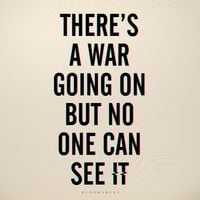 Produktbild: There's a War Going On But No One Can See It