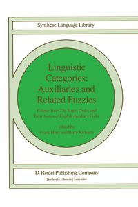 Produktbild: Linguistic Categories: Auxiliaries and Related Puzzles