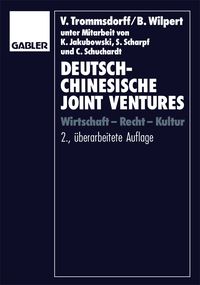 Produktbild: Deutsch-chinesische Joint Ventures