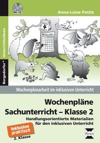 Produktbild: Wochenpl&auml;ne Sachunterricht - Klasse 2