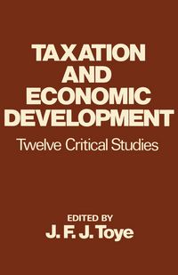 Produktbild: Taxation and Economic Development