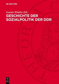 Produktbild: Geschichte der Sozialpolitik der DDR