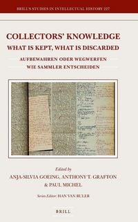 Produktbild: Collectors' Knowledge: What Is Kept, What Is Discarded / Aufbewahren Oder Wegwerfen: Wie Sammler Entscheiden